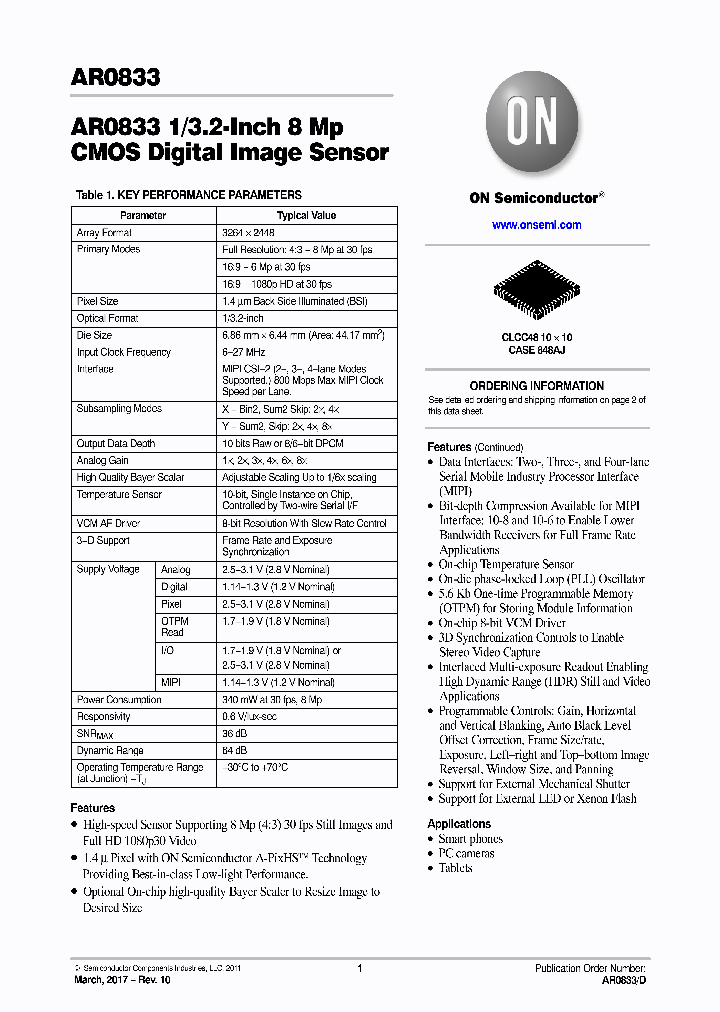 AR0833CS3C12SUAA0-DP_8945986.PDF Datasheet