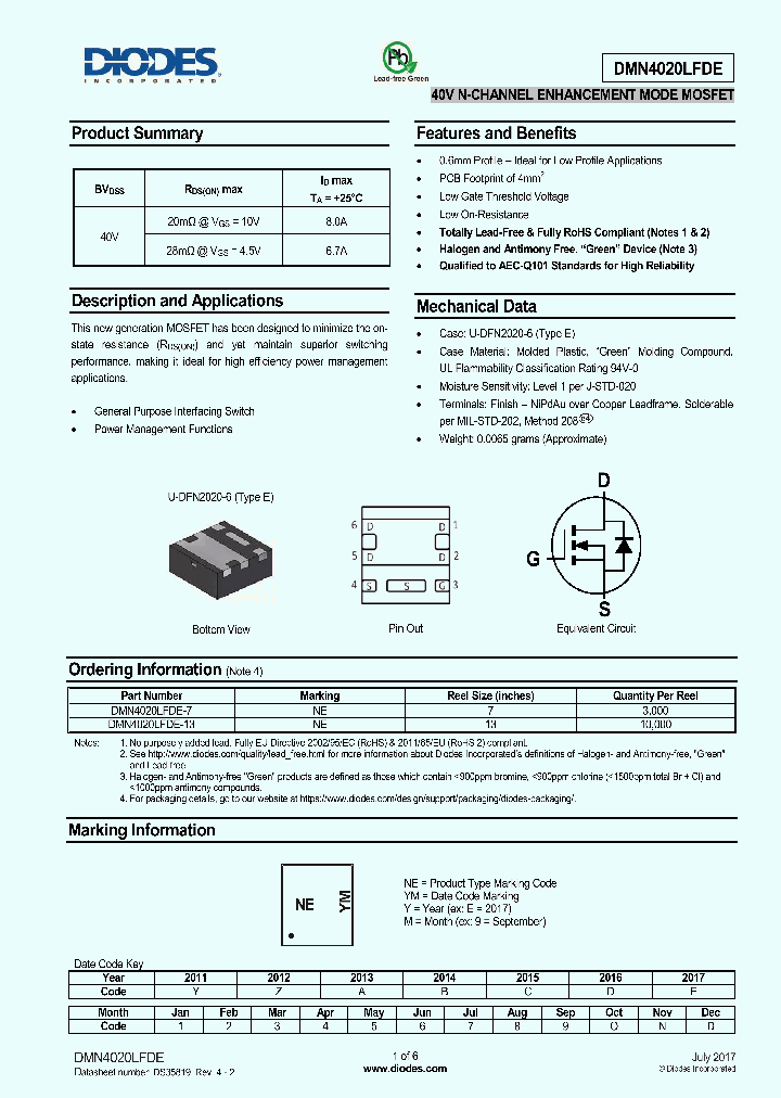 DMN4020LFDE-13_8946294.PDF Datasheet