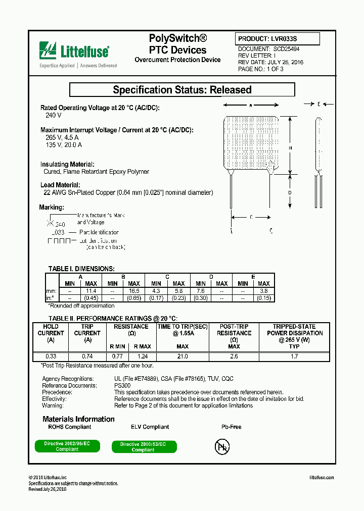 LVR033S_8948554.PDF Datasheet