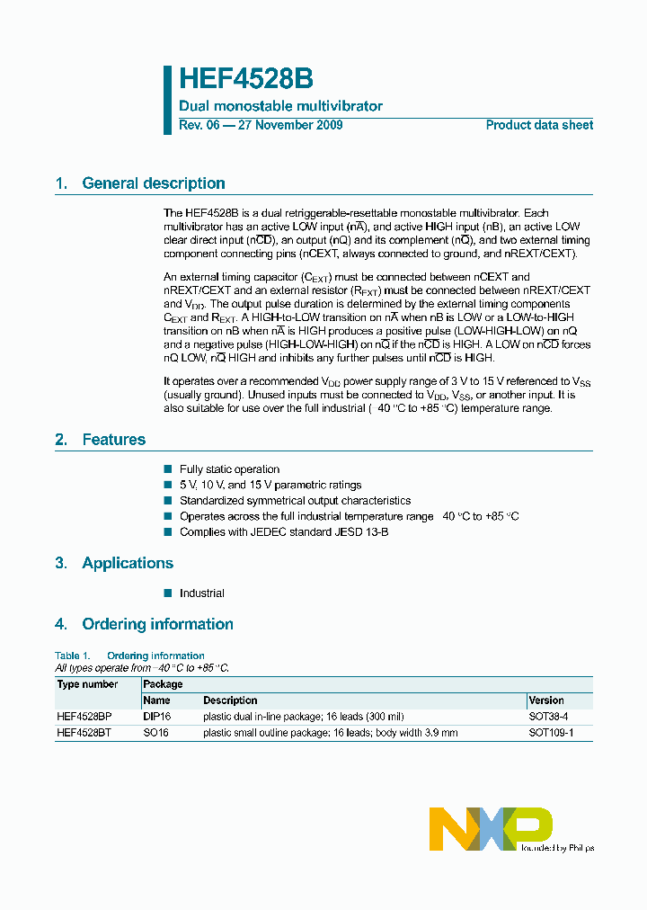 HEF4528BP_8950804.PDF Datasheet