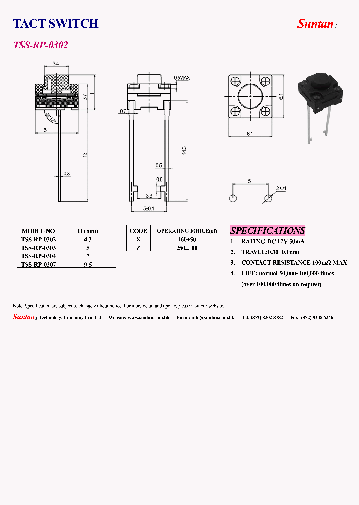 tss-rp-0307-8955134-pdf-datasheet-download-ic-on-line