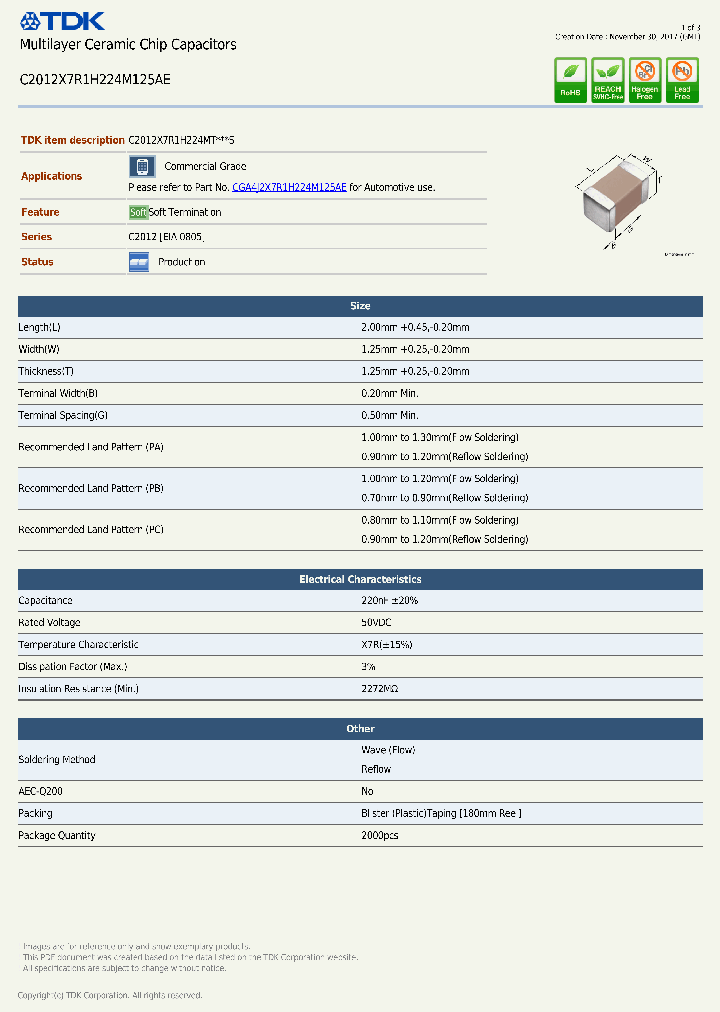 C2012X7R1H224M125AE_8955200.PDF Datasheet