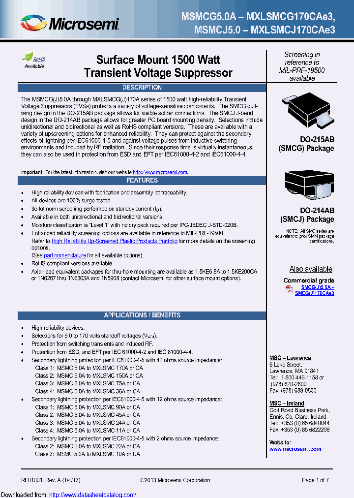 MASMCG60A_8959717.PDF Datasheet