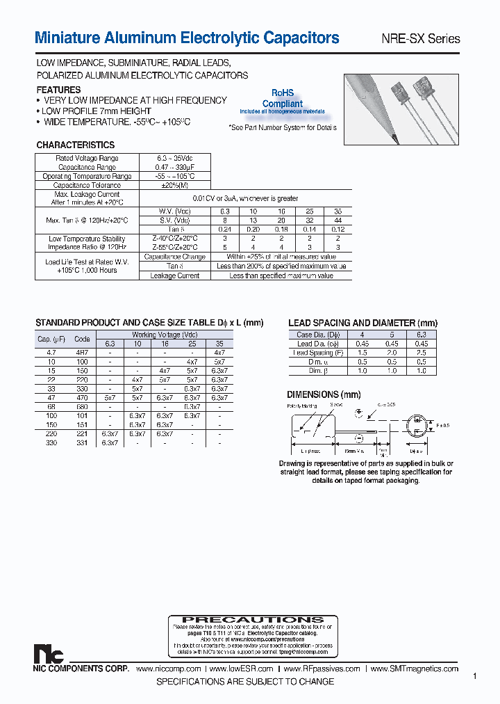 NRE-SX680M25V63X7F_8960945.PDF Datasheet
