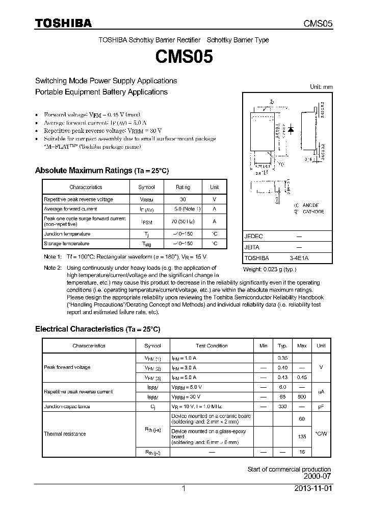 CMS05-13_8961010.PDF Datasheet