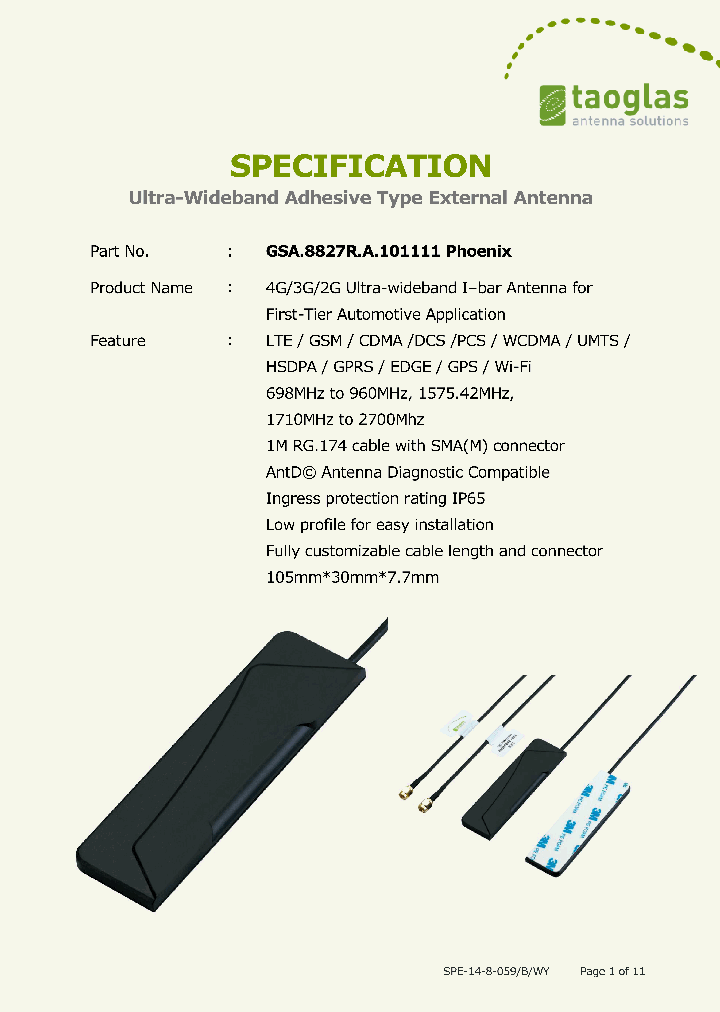 GSA8827RA101111_8965463.PDF Datasheet