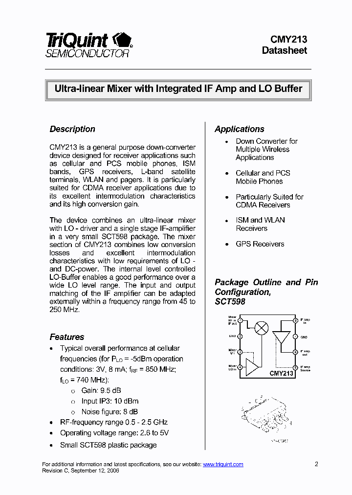 CMY213-15_8968458.PDF Datasheet