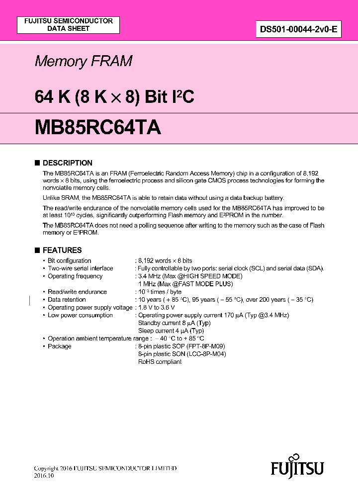 MB85RC64TAPNF-G_8973197.PDF Datasheet