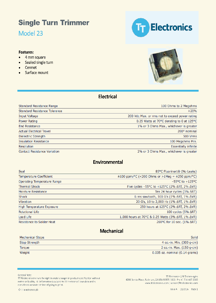 MODEL23_8976057.PDF Datasheet