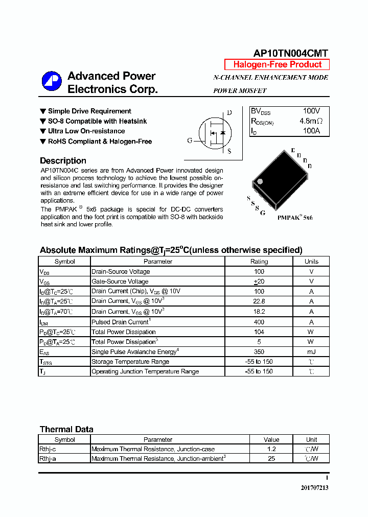 AP10TN004CMT_8976398.PDF Datasheet