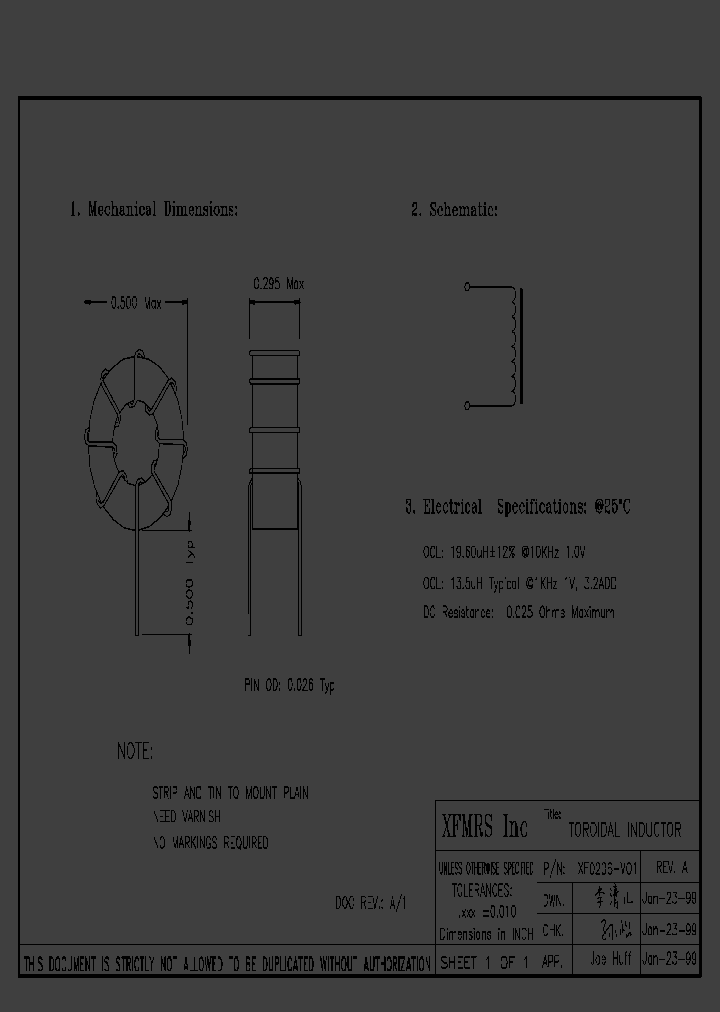 XF0206 VO1 8976879 PDF Datasheet Download IC ON LINE