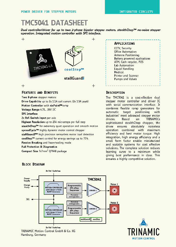 TMC5041_8979463.PDF Datasheet Download --- IC-ON-LINE