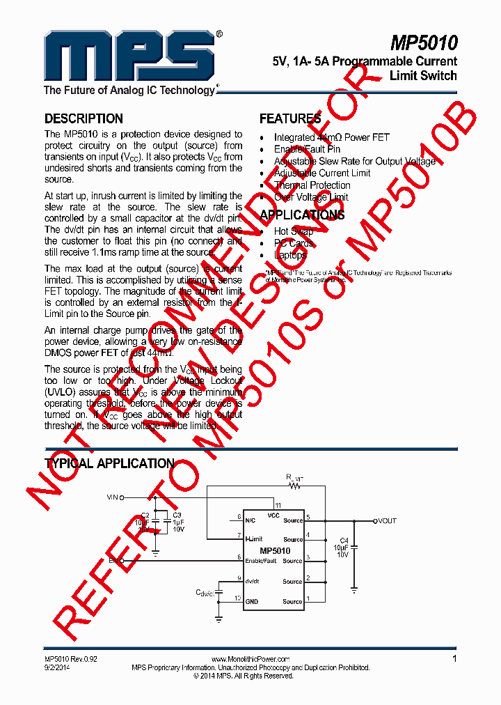 MP5010_8980388.PDF Datasheet