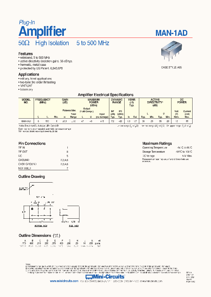 MAN-1AD_8981138.PDF Datasheet