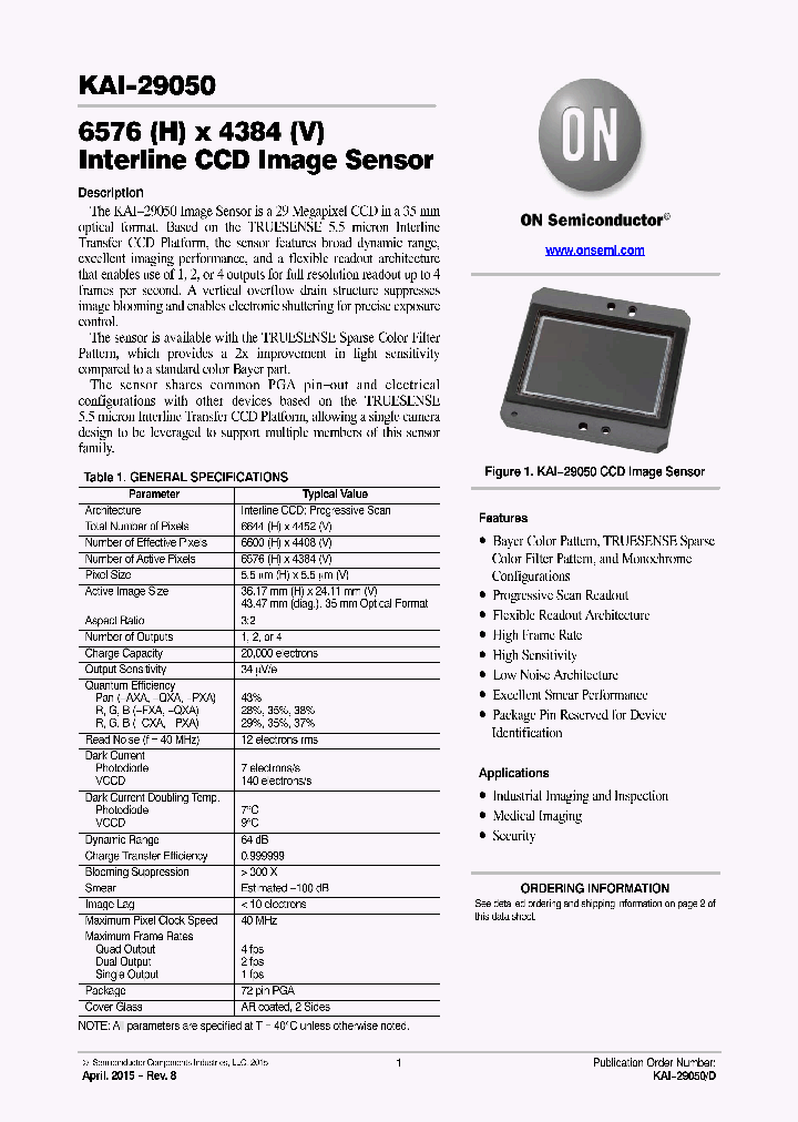 KAI-29050-FXA-JD-AE_8981810.PDF Datasheet