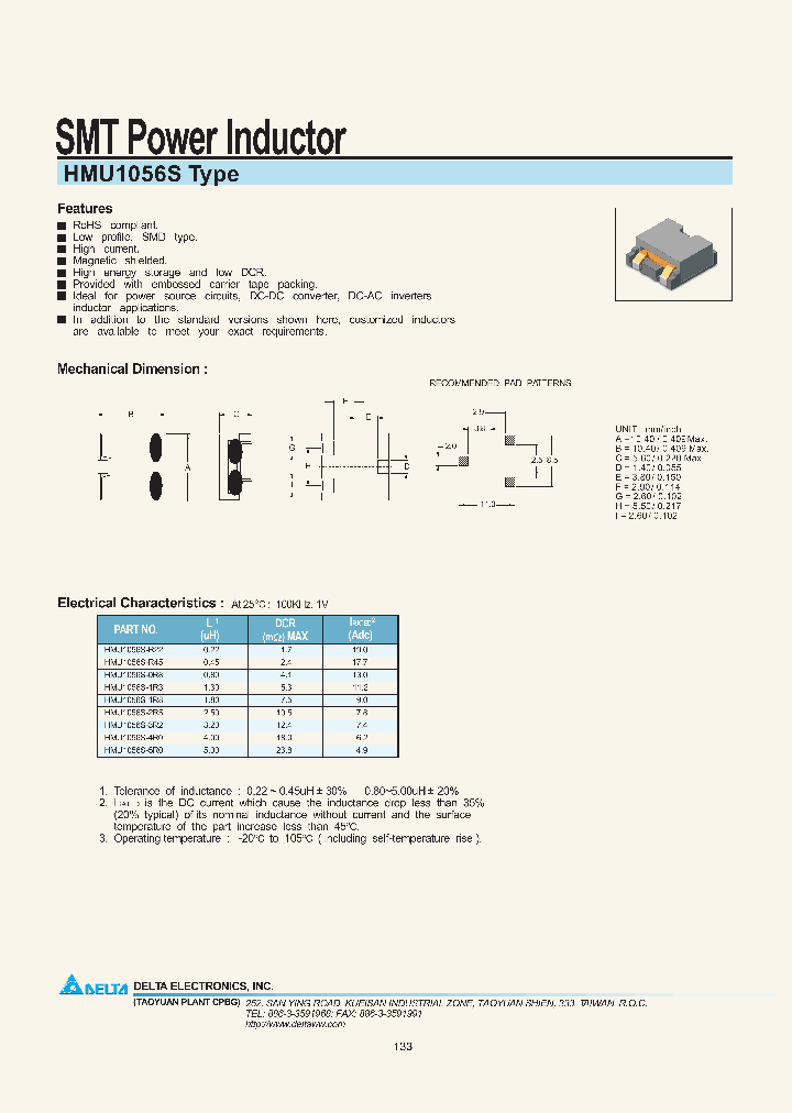 HMU1056S-1R3_8982150.PDF Datasheet