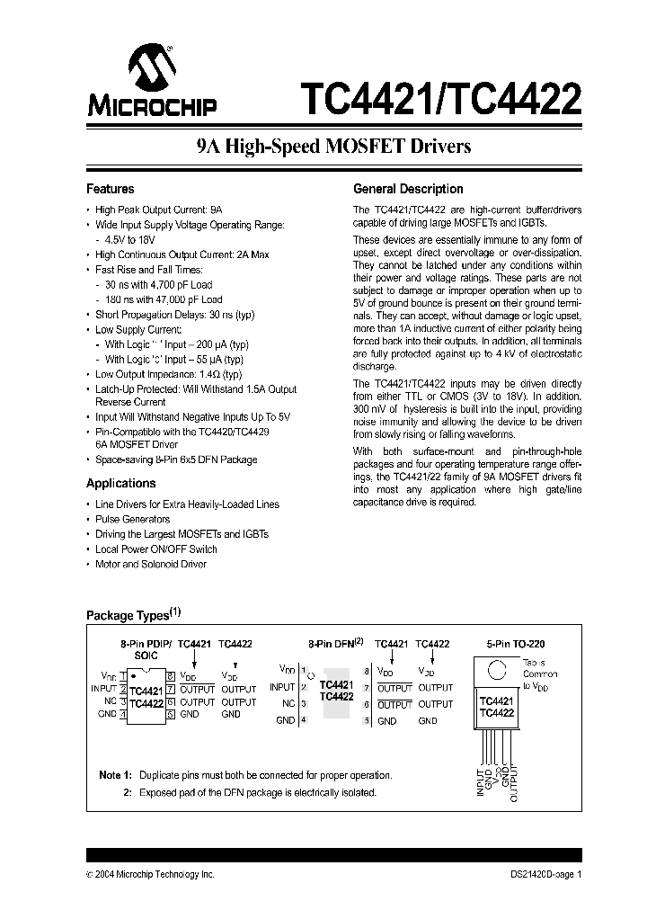 TC4421ESMG_8982677.PDF Datasheet