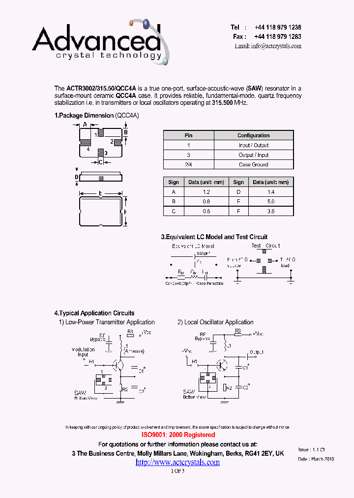 ACTR300231550QCC4A_8983350.PDF Datasheet