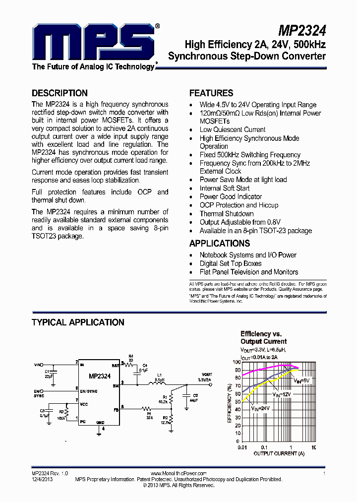 MP2324_8985608.PDF Datasheet Download --- IC-ON-LINE