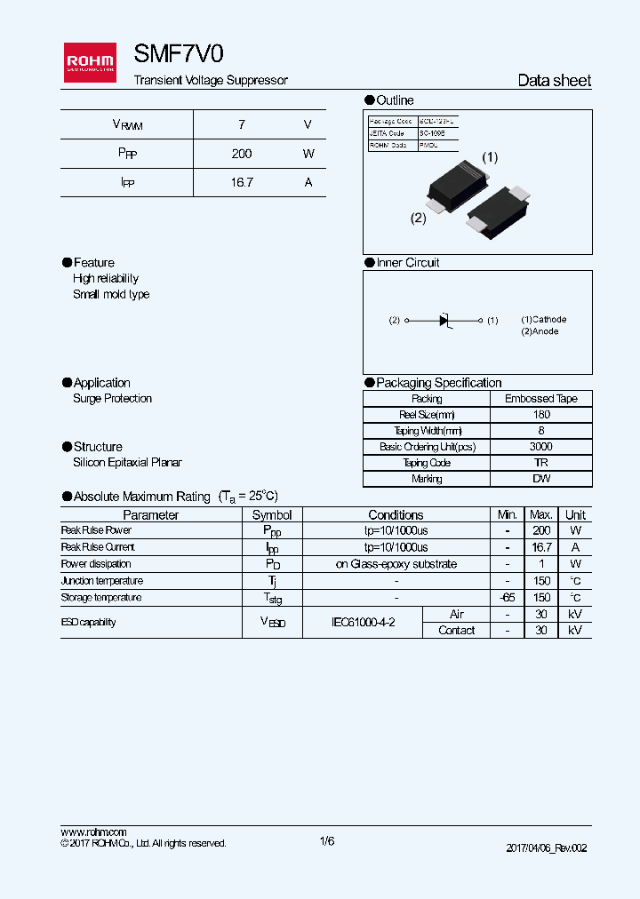 SMF7V0_8985771.PDF Datasheet