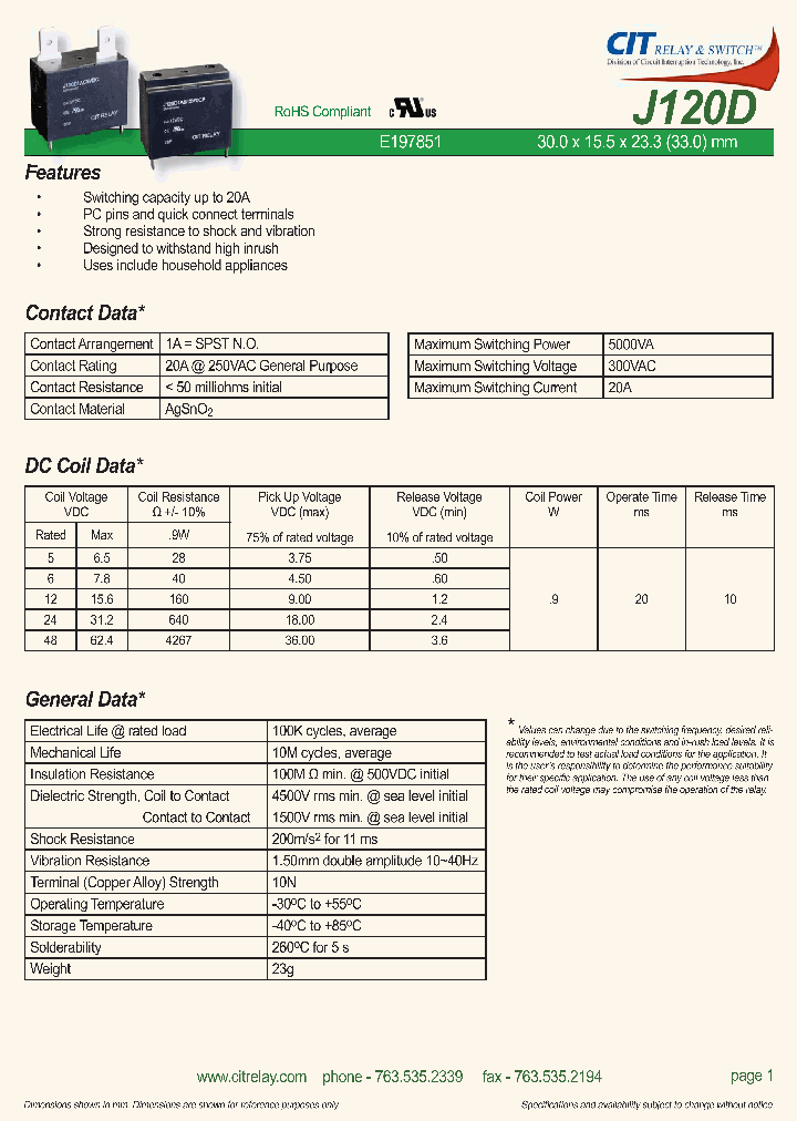 j120d1as12vdcp-8987436-pdf-datasheet-download-ic-on-line