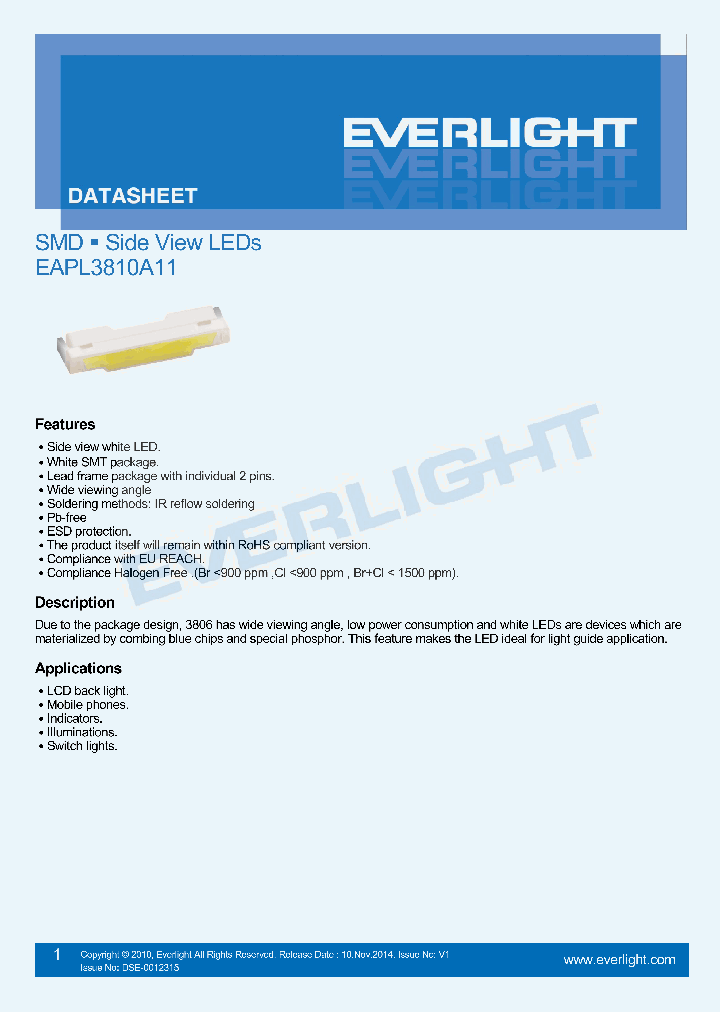 EAPL3810A11_8991599.PDF Datasheet