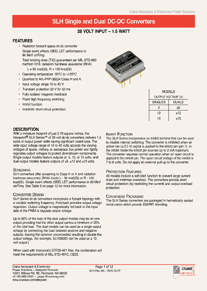 SLH2805DKR_8991893.PDF Datasheet