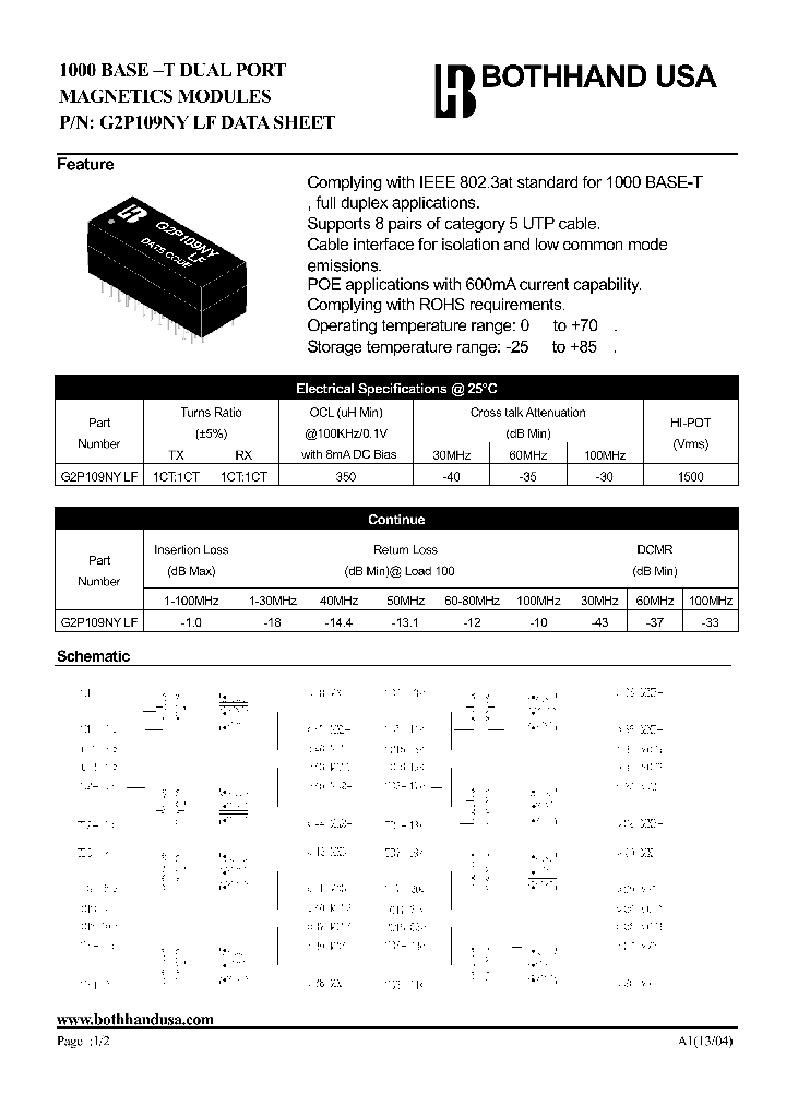 G2P109NY-LF_8995780.PDF Datasheet