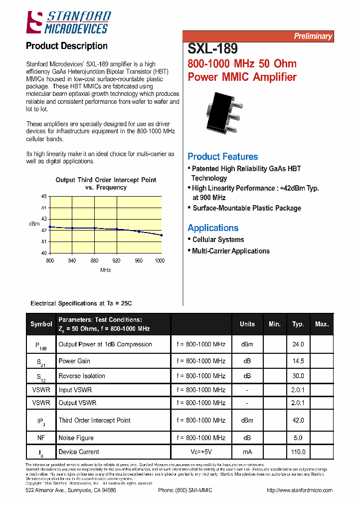SXL-189-EB_8998313.PDF Datasheet