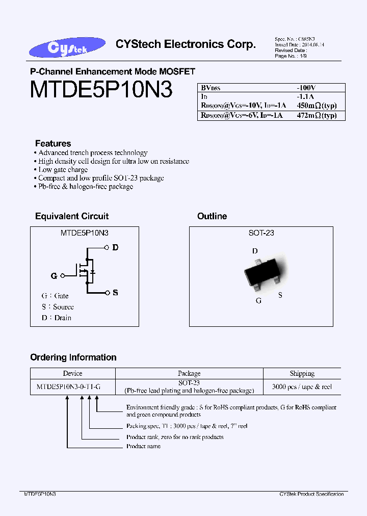 MTDE5P10N3-0-T1-G_8998862.PDF Datasheet