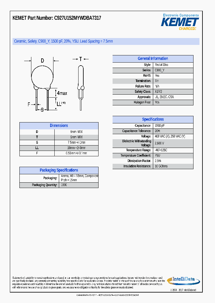 C927U152MYWDBA7317_9000383.PDF Datasheet