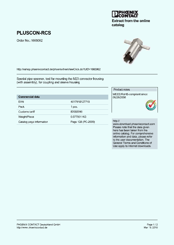 PLUSCON-RCS_9002447.PDF Datasheet