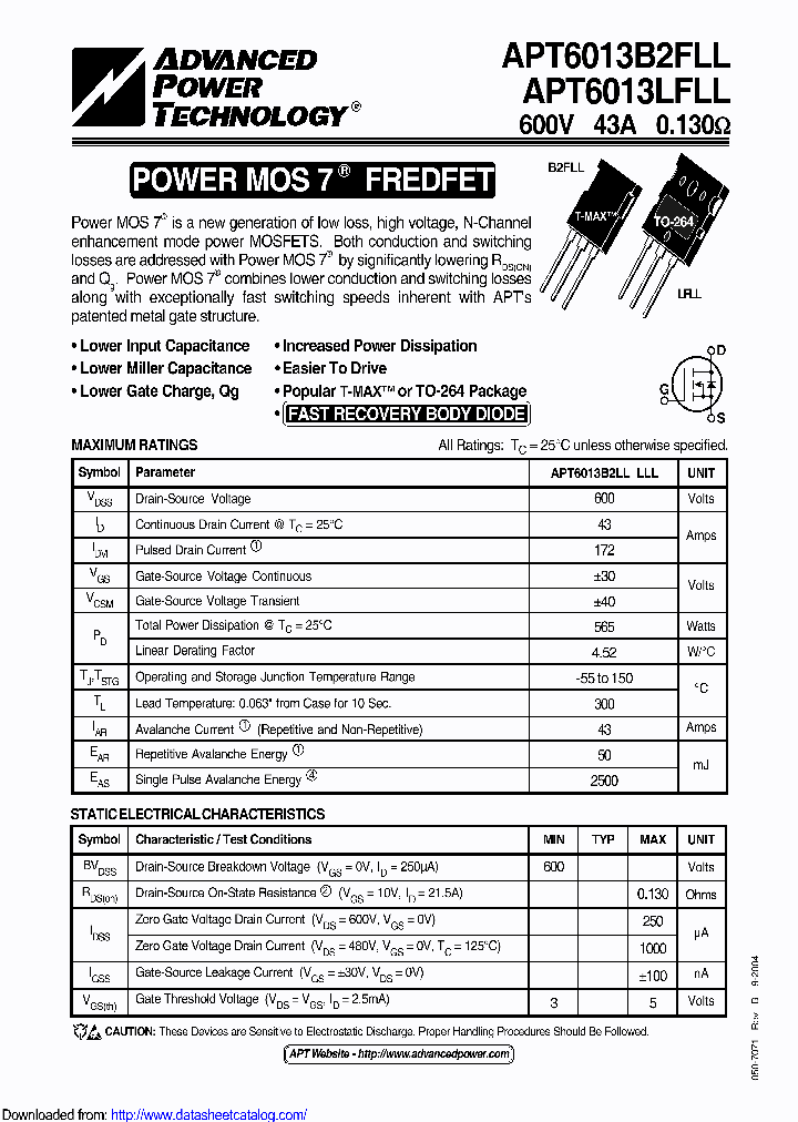 APT6013LFLLG_9002825.PDF Datasheet