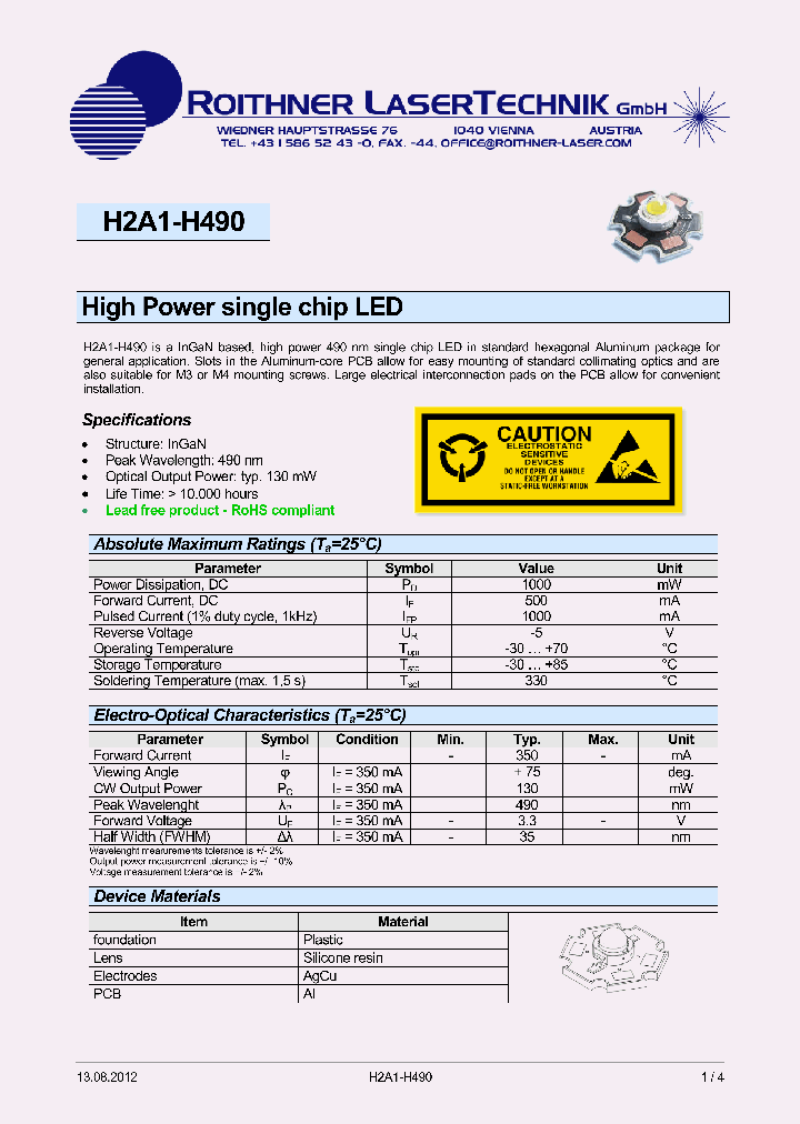 H2A1-H490_9003010.PDF Datasheet