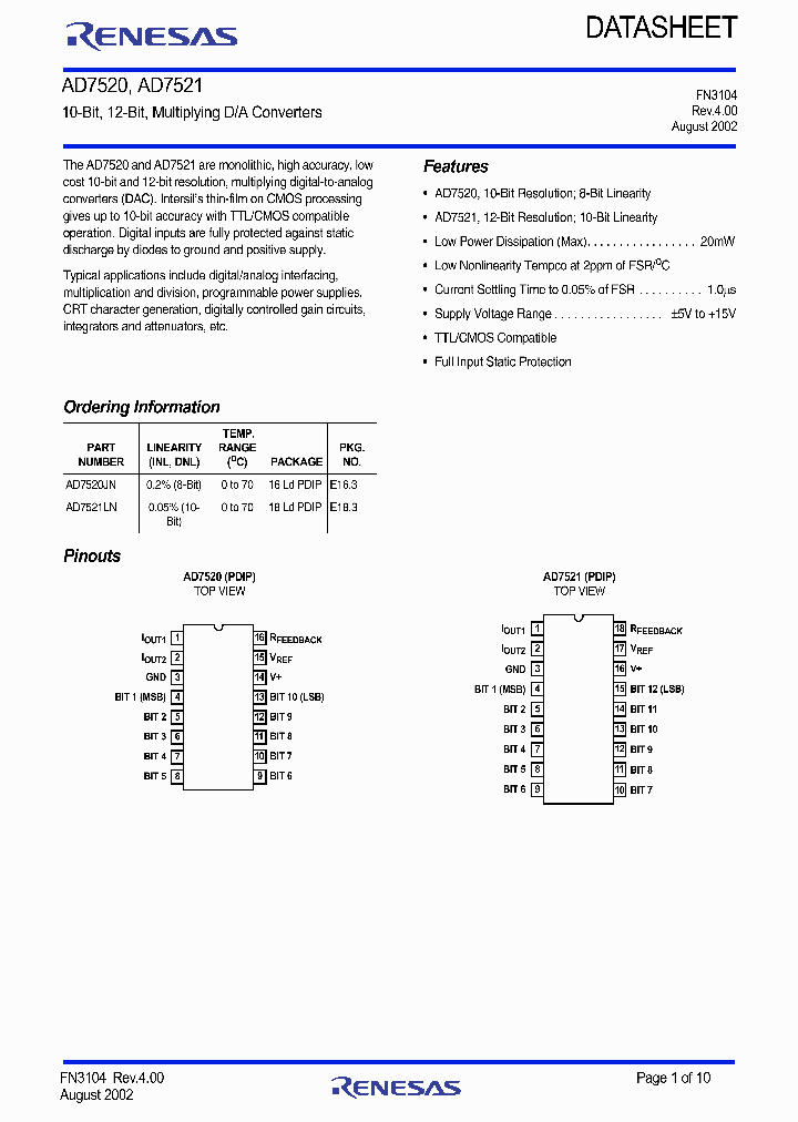 AD7520_9005074.PDF Datasheet