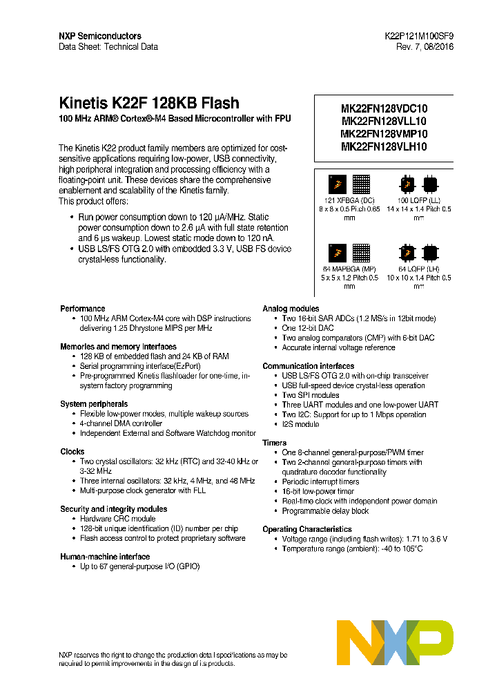 MK22FN128VDC10_9005541.PDF Datasheet