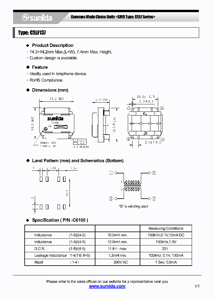 CSLF137_9005693.PDF Datasheet