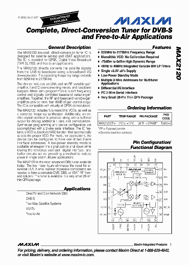 MAX2120CTI_9007847.PDF Datasheet