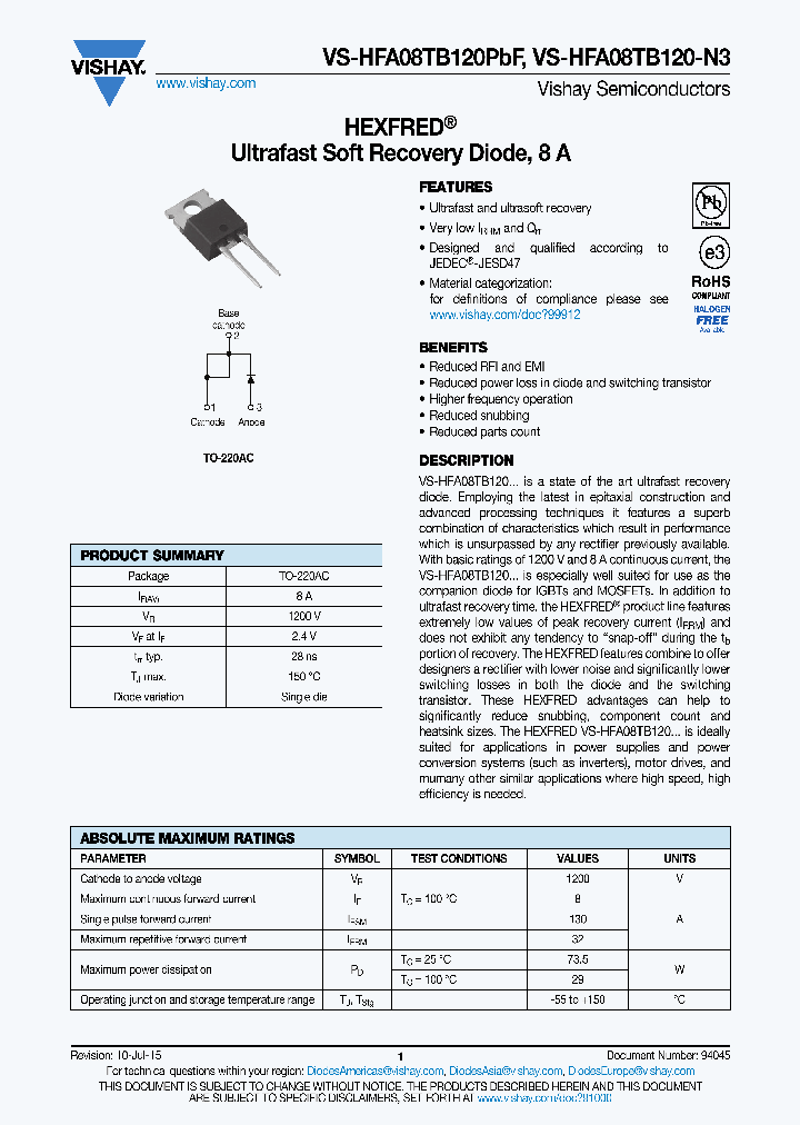 VS-HFA08TB120PBF_9008863.PDF Datasheet