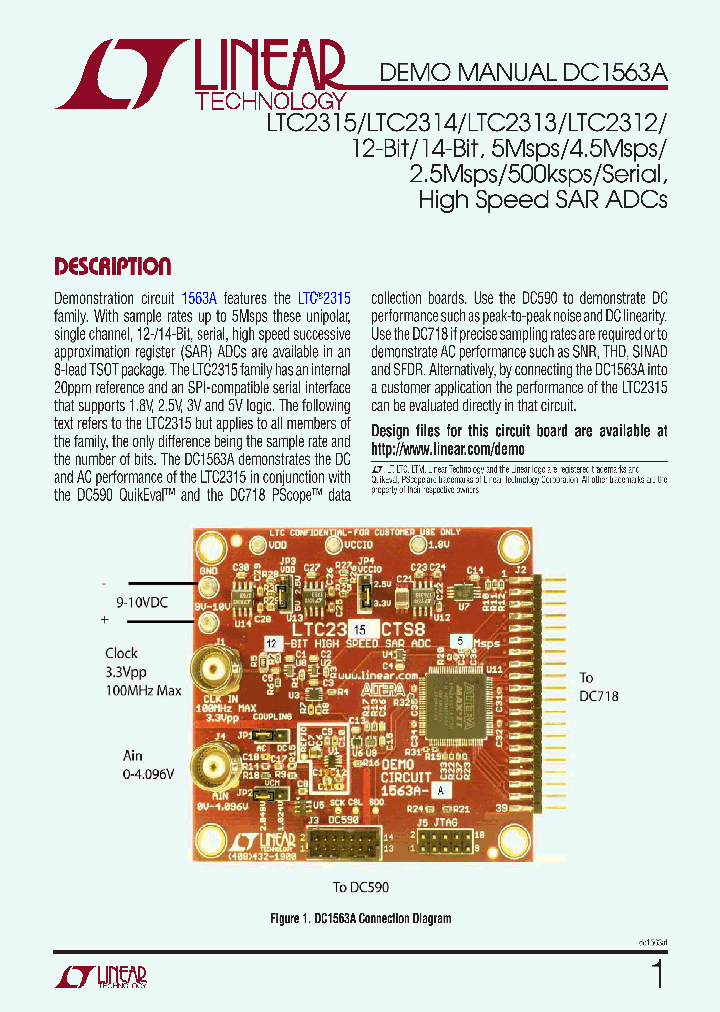 Ltc2312 9009952 pdf datasheet download ic on line