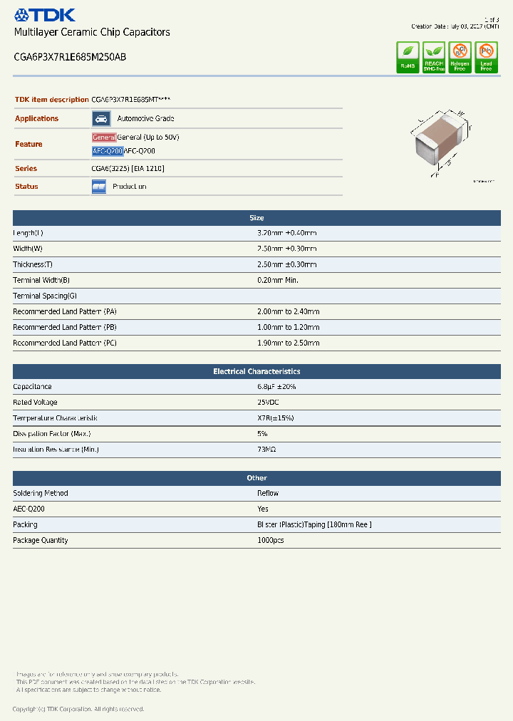 CGA6P3X7R1E685M250AB-17_9011718.PDF Datasheet