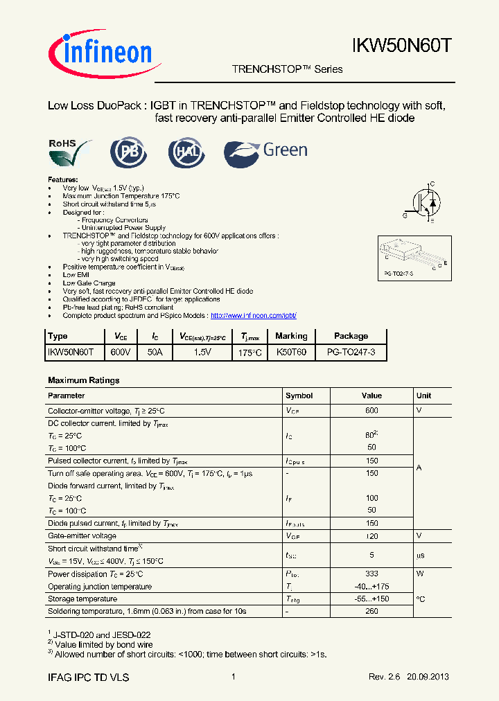 IKW50N60T_9012746.PDF Datasheet