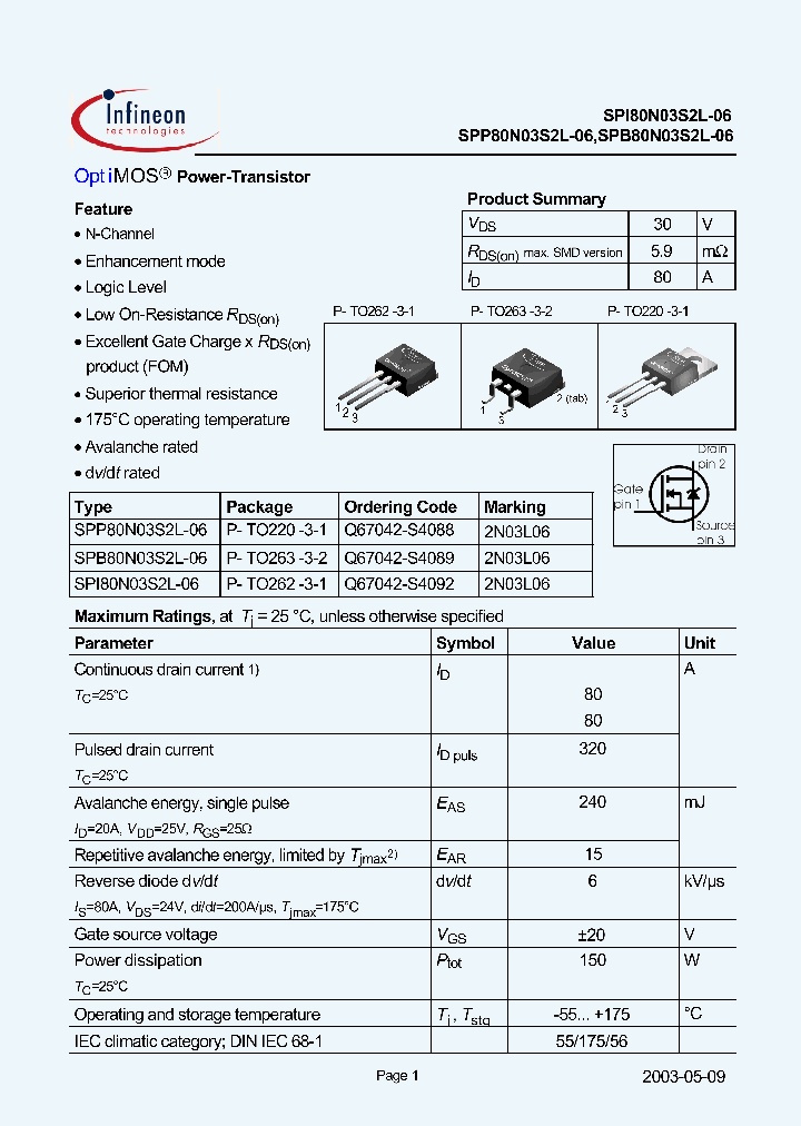 SPP80N03S2L-06_9012995.PDF Datasheet