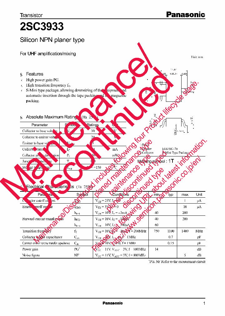 2SC3933_9013062.PDF Datasheet