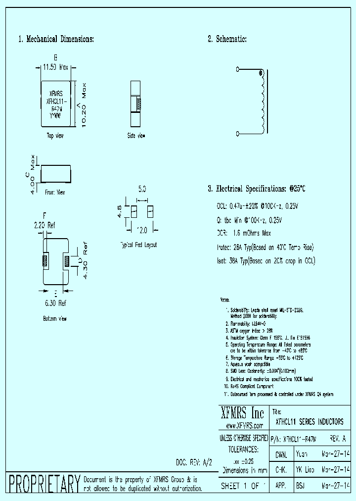 XFHCL11-R47M_9014098.PDF Datasheet