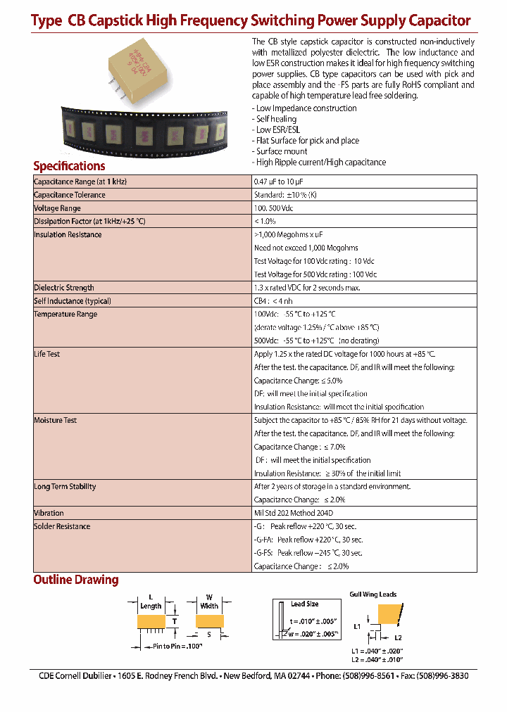 474K500CB6G-FS_9014240.PDF Datasheet