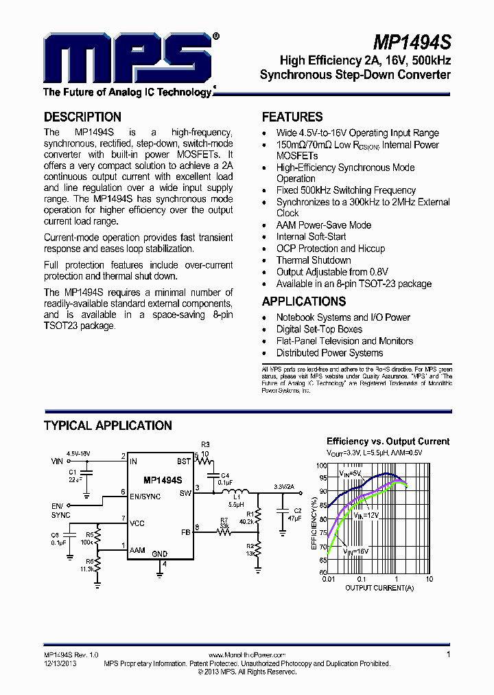 MP1494S_9017033.PDF Datasheet Download --- IC-ON-LINE