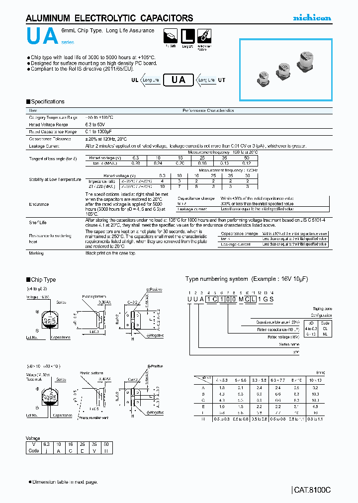 UUA1C101MCL1GS_9017311.PDF Datasheet