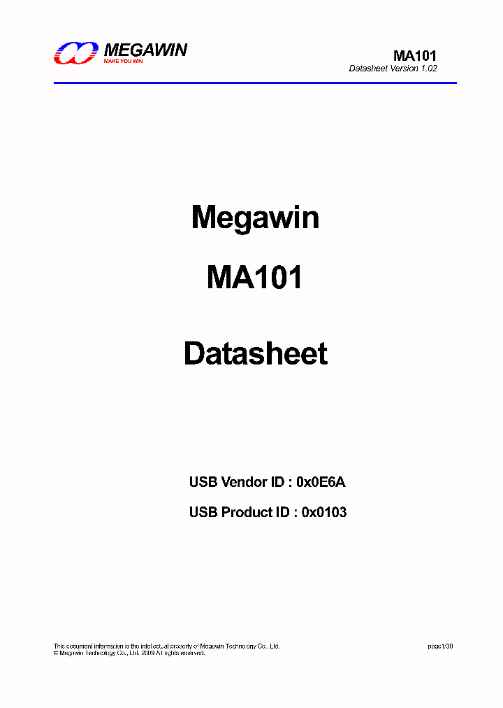 MA101_9017629.PDF Datasheet