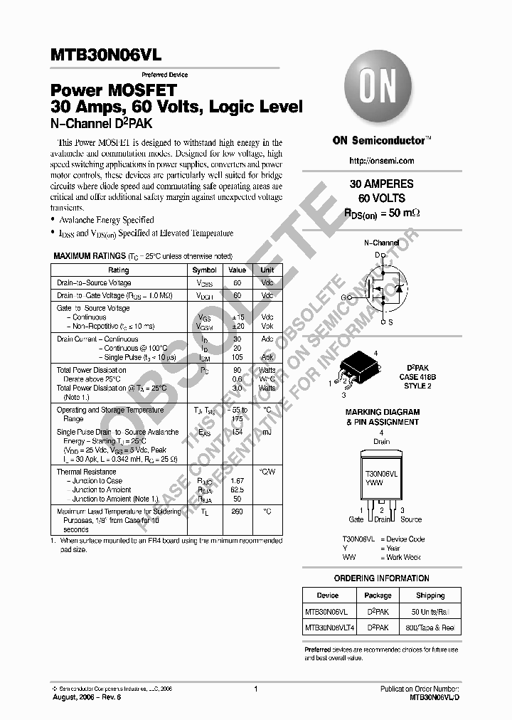 MTB30N06VL_9017846.PDF Datasheet